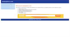 Desktop Screenshot of metasphere.com
